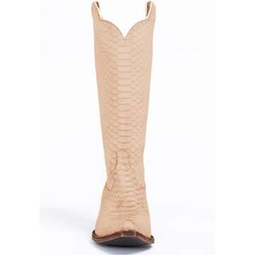 Idyllwind Women's Strut Western Boot Snip Toe - IDBL023-1 7 M US Ivory