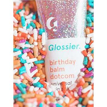 Glossier Balm Dotcom Birthday 15ml - Acne Skin Moisturizer for Adults