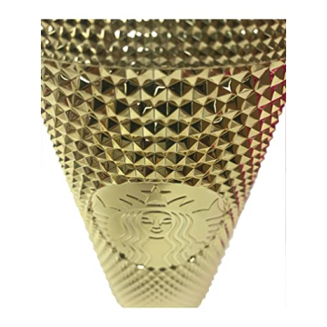 Stylish Starbucks Gold Studded Tumbler 2022 Holiday Gift