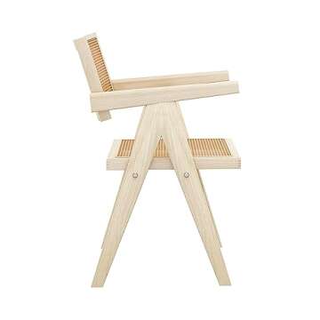 Elegant Theokleia Rattan Dining Chair for Modern Homes