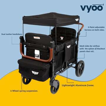 Keenz VYOO Stroller Wagon for All-Age Family Adventures