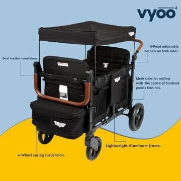 Keenz VYOO Stroller Wagon for All-Age Family Adventures