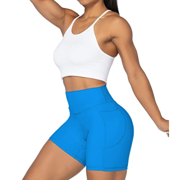 Buy Sunzel Biker Shorts for Women with Pockets - Comfortable Activewear