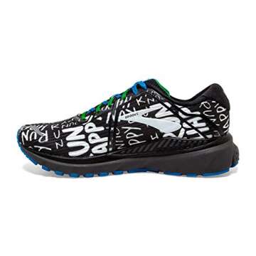 Brooks Womens Adrenaline GTS 20 Running Shoe - Black/White/Multi - B - 5