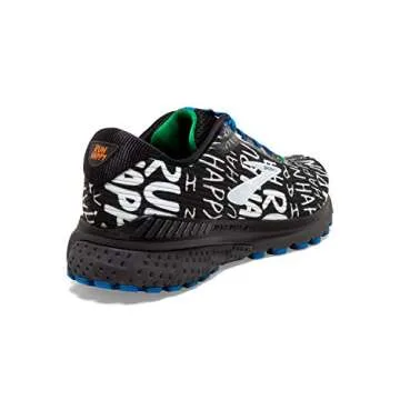 Brooks Womens Adrenaline GTS 20 Running Shoe - Black/White/Multi - B - 5