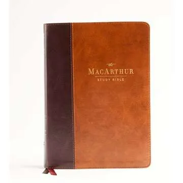 NASB, MacArthur Study Bible, 2nd Edition, Leathersoft, Brown, Thumb Indexed, Comfort Print: Unleashing God's Truth One Verse at a Time