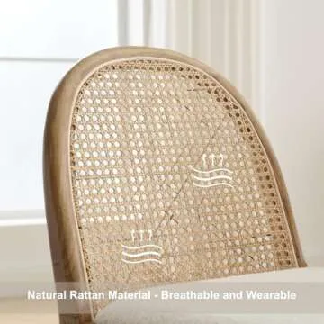 Buy HEAH-YO Rattan Dining Chairs Set of 2 Online