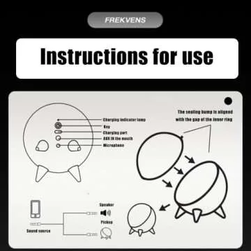 JOGEPEYO Dancing ferrofluid Speaker, ferrite Speaker Music Companion, ferromagnetic Fluid Sound visualizer, symbiosis in a Bottle, Magnetic Fluid Toys, Desktop Decorations, Birthday Gifts (Black)