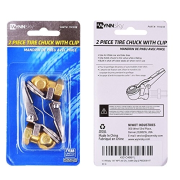 WYNNsky Ball Foot Air Chuck for Easy Tire Inflation