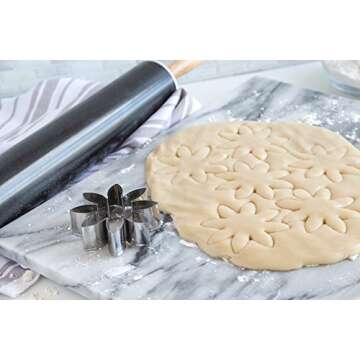 Fox Run Daisy Cookie Cutter, 3-Inch, Stainless Steel