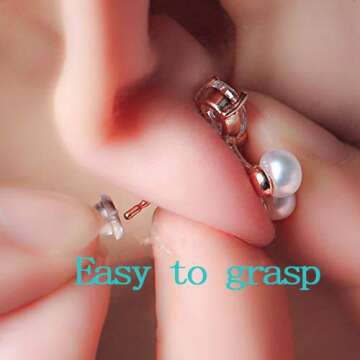 Quality Earring Backs for All Earrings - 100 Pack