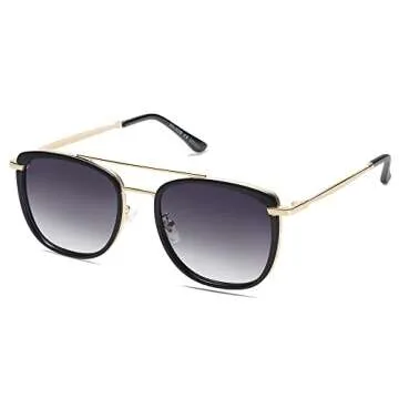Stylish SOJOS Aviator Sunglasses with UV400 Protection