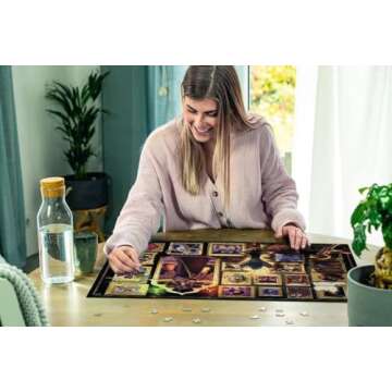 Ravensburger Disney Villainous Jafar 1000 Piece Jigsaw Puzzle for Adults – Every Piece is Unique, Softclick Technology Means Pieces Fit Together Perfectly, Multicoloured (15023)