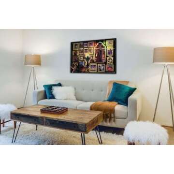 Ravensburger Disney Villainous Jafar 1000 Piece Jigsaw Puzzle for Adults – Every Piece is Unique, Softclick Technology Means Pieces Fit Together Perfectly, Multicoloured (15023)