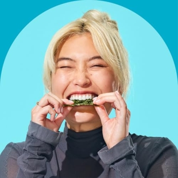 Gimme Seaweed Organic Roasted Seaweed Sheets - Sea Salt - 10g Sharing Pack (Single) - Keto, Vegan, Gluten Free -Great Source of Iodine and Omega 3’s - Healthy On-The-Go Snack for Kids & Adults