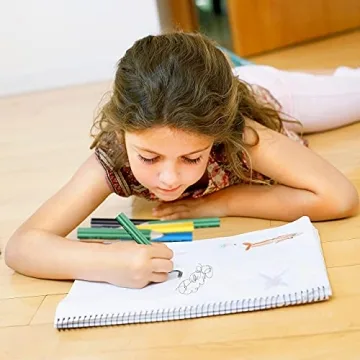 NatCot Triangular Fat Pencils for Kids 2-8 Years