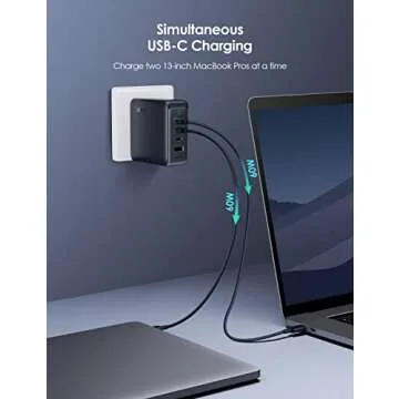 Oraimo 120W USB C Fast Charger for Multiple Devices