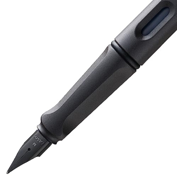 Lamy Safari Charcoal Fountain Pen with Fine Nib