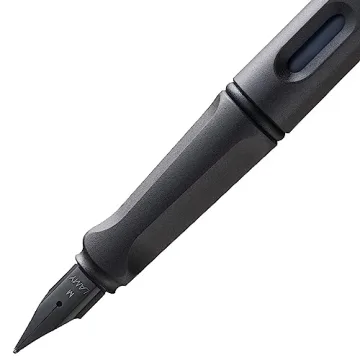 Lamy Safari Charcoal Fountain Pen with Fine Nib