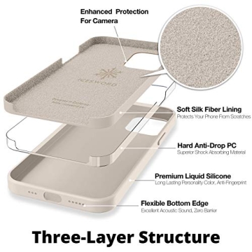 Durable IceSword iPhone 12 Liquid Silicone Case for All