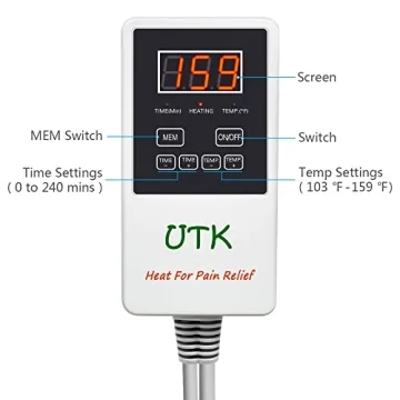 Ultimate Pain Relief with UTK Jade Heating Pad