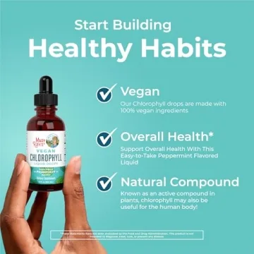 MaryRuth Organics Chlorophyll Drops - Vegan Mint Flavor