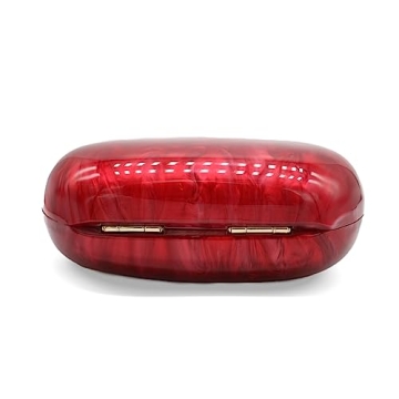 GSYPS Acrylic Shell Evening Clutch Bag for Women
