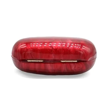 GSYPS Acrylic Shell Evening Clutch Bag for Women