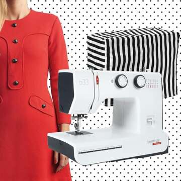 Bernette 33 Swiss Design Sewing Machine W/FREE 10 Pack Bobbins!