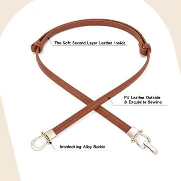 JASGOOD Leather Skinny Women Belt Ladies Thin Waist Belts Plus Size Adjustable for Jeans Pants Dresses with Metal Buckle