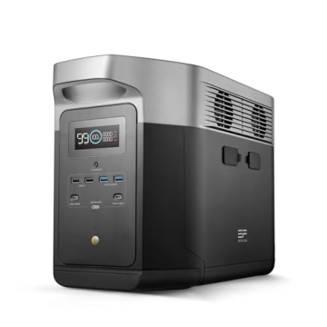 EF ECOFLOW Portable Power Station DELTA Max 2000, 2016Wh Expandable Capacity, 1.8H to Full Charge, S...