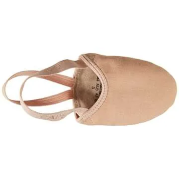 Capezio Women's Canvas Pirouette ii Dance Shoe, Nude, Small