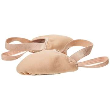 Capezio Women's Canvas Pirouette ii Dance Shoe, Nude, Small