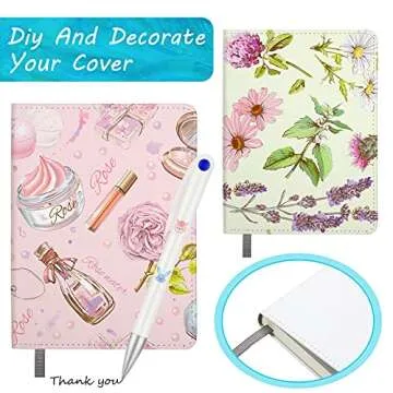 Sublimation Blank Notebook Set with Pens for Creativity
