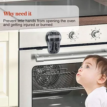 EUDEMON Child Safety Heat-Resistant Oven Lock for Kids