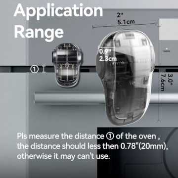 EUDEMON Child Safety Heat-Resistant Oven Lock for Kids