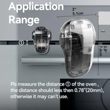 EUDEMON Child Safety Heat-Resistant Oven Lock for Kids