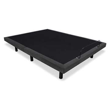 iDealBed 3i Custom Adjustable Bed Base, Wireless, Zero Gravity, One Touch Comfort Positions, Programmable Memory, Advanced Smooth Silent Operation (Full)