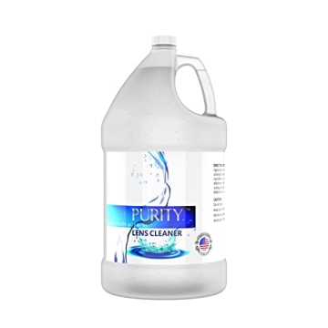 Purity Eye Glasses Lens Cleaner - Safe for All Lenses, 1 Gallon Refill - Made in USA