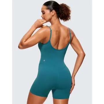 CRZ YOGA Women's Butterluxe Adjustable Strap Jumpsuit - Ultimate Comfort for All Occasions