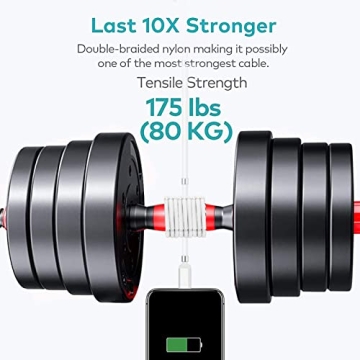 Magnetic Charging Cable for Fast USB-C Charging