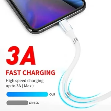 Magnetic Charging Cable for Fast USB-C Charging