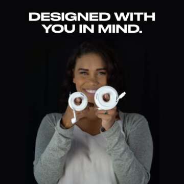 Side Winder Cable Organizer for Earbuds and Chargers