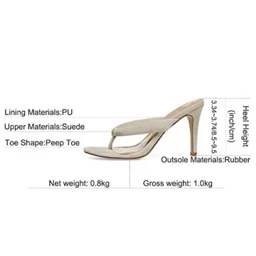 Stiletto Sandals MWOOOK-884 Comfortable Party Shoes