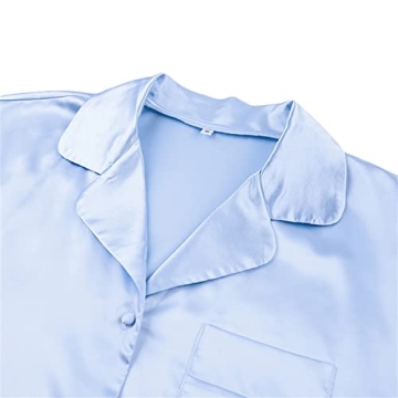 Elegant Silk Pajama Set for Women - Comfortable Loungewear