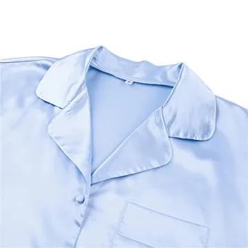 Elegant Silk Pajama Set for Women - Comfortable Loungewear