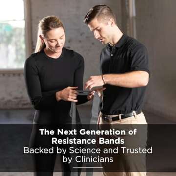 THERABAND CLX Resistance Band with Loops, Fitness Band for Home Exercise and Full Body Workouts, Portable Gym Equipment, Gift for Athlete, Individual 5 Foot Band, Silver, Super Heavy, Level 7