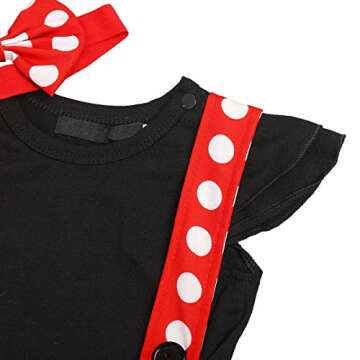 Adorable Baby Girls Birthday Outfit 3 Pieces Set