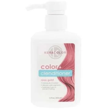 Keracolor Clenditioner ROSE GOLD Hair Dye - Semi Permanent Hair Color Depositing Conditioner, Cruelt...