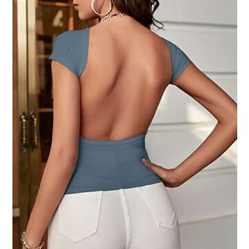 Stylish Backless Summer Top for Women – ForeFair